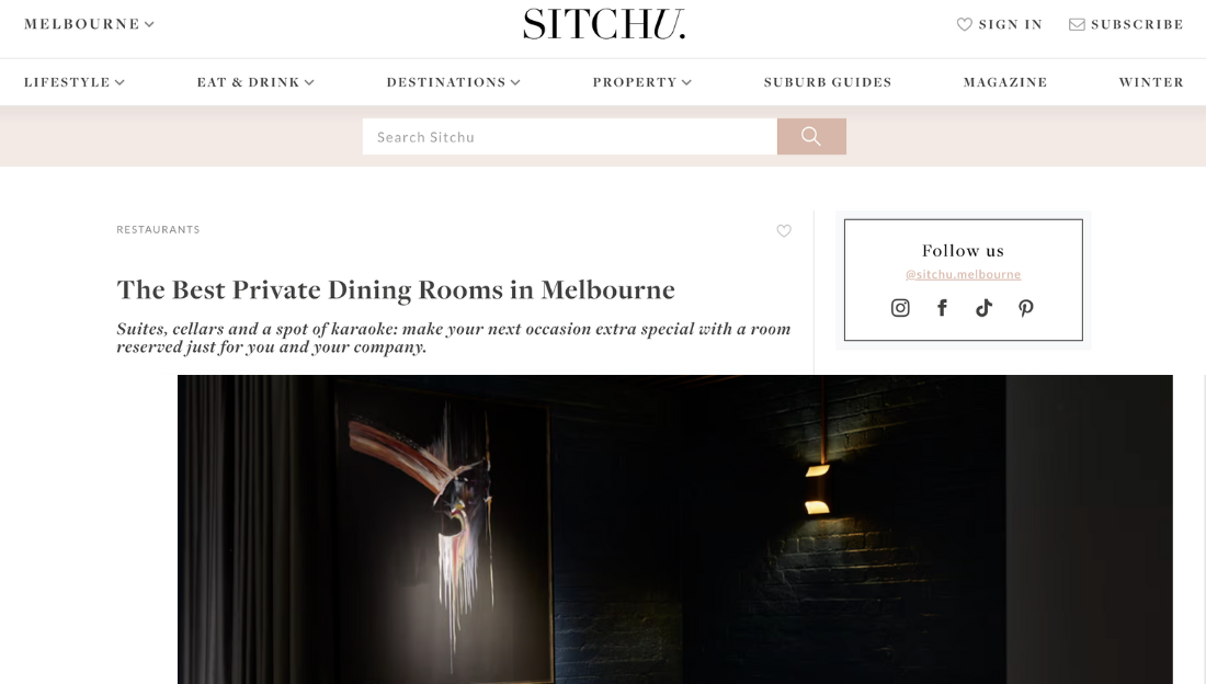 Best Melbourne Restaurant